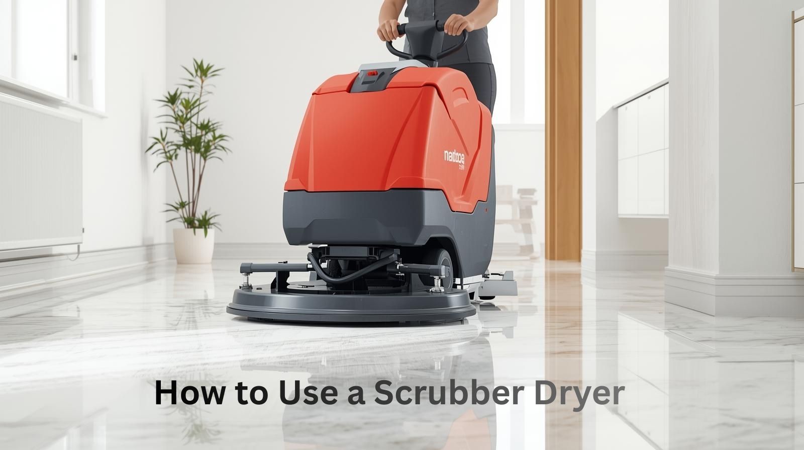 How to Use a Scrubber Dryer