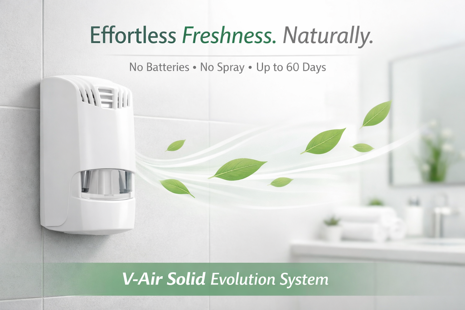 How to Use V-Air Solid Evolution for Lasting Freshness