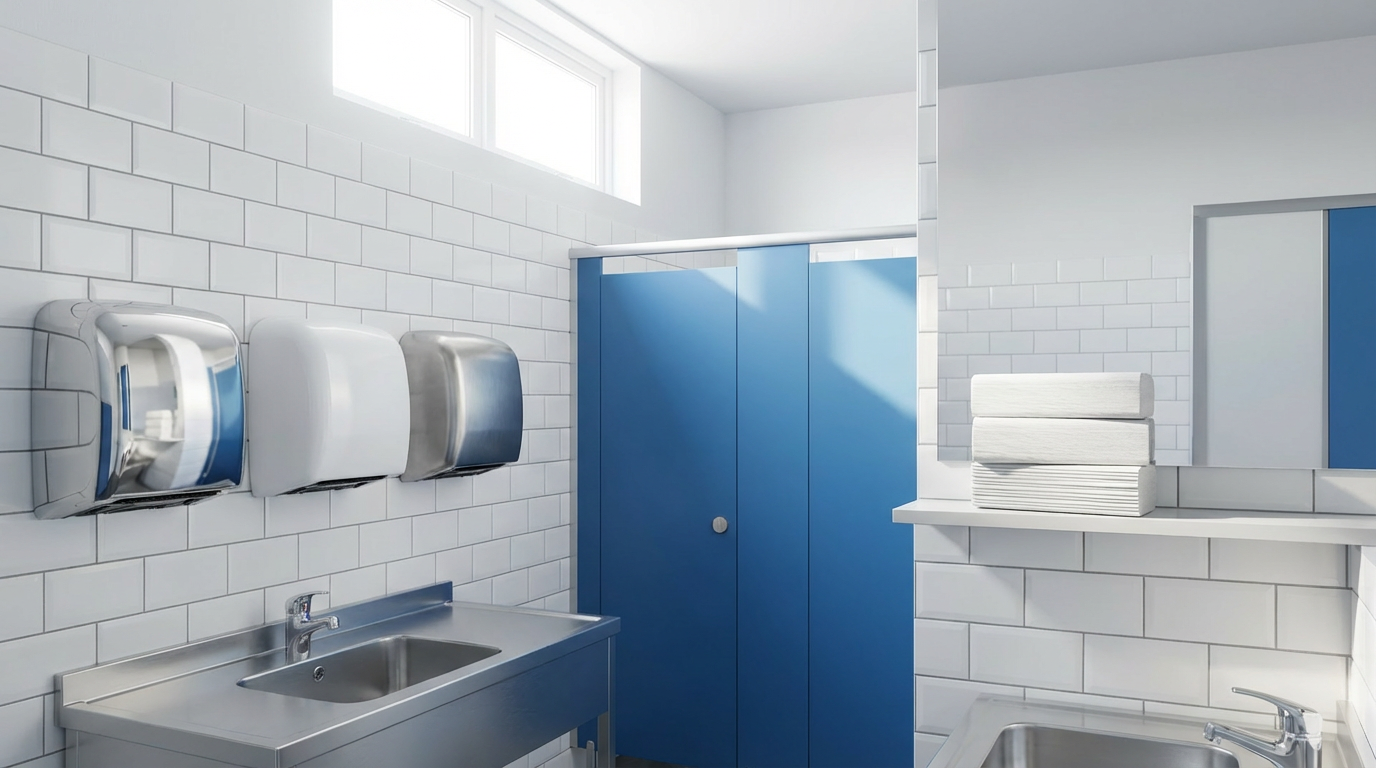 Paper Towels vs Hand Dryers: Which Is Better for School Washroom Hygiene?