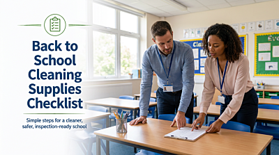 Back to School Cleaning Supplies Checklist: Getting Classrooms Ready for September