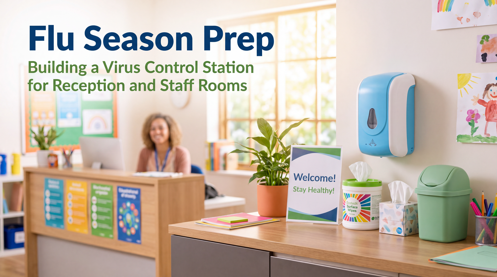 Flu Season Prep: Building a Virus Control Station for Reception and Staff Rooms
